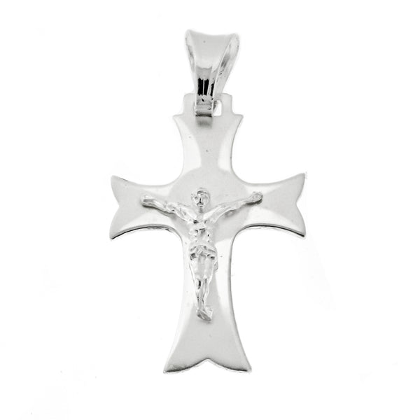 Satin Crucifix Cross Pendant