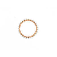 Rose Gold Pearl Band