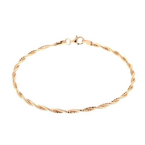 Rose Gold 6mm Spring Chain