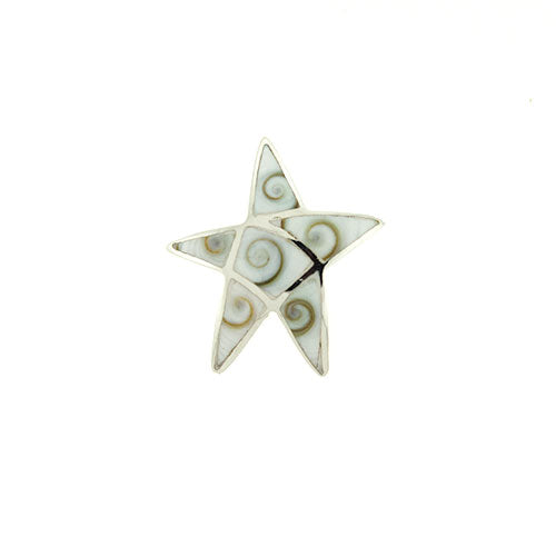 Conch Shell Starfish Pendant