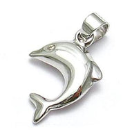 CZ Dolphin Pendant