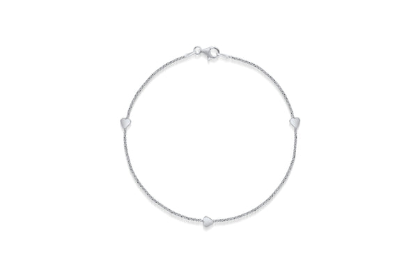 Heart Link Anklet