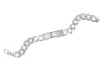 12mm Curb Line Edged Bracelet