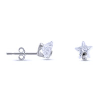 CZ Star Stud Earrings