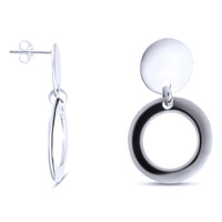 Double Circle Earrings