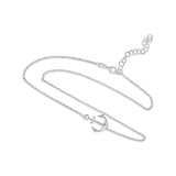 Sideways Anchor Necklace