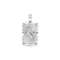 Rectangle Horse Pendant