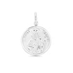 Round San Judas Tadeo Pendant