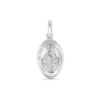 Oval Miracle Mary Pendant