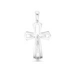 Edged Crucifix Pendant