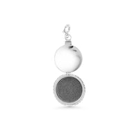 Round Rope Glass Locket Pendant