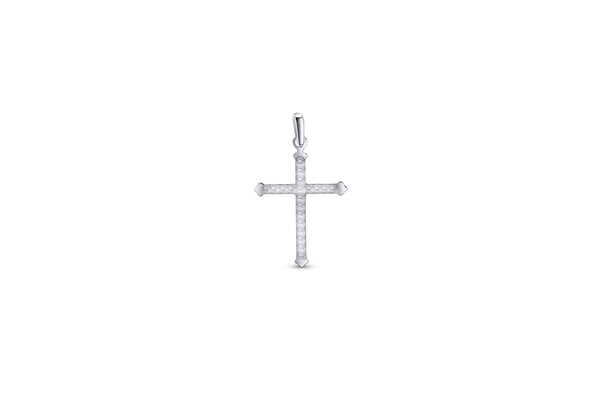 DC Fleur Cross Pendant