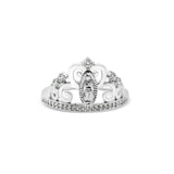 CZ Guadalupe Crown Ring