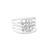 Men's Square Nugget Ring