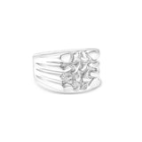 Men's Square Nugget Ring