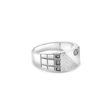 Mens Square Signet Ring