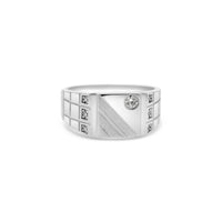 Mens Square Signet Ring