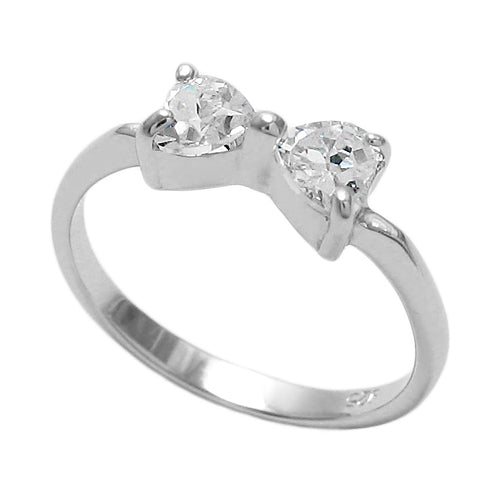 Baby CZ Bow Ring