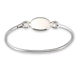 Oval Baby Bangle Bracelet