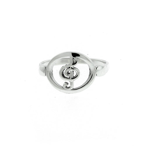 Musician Singer Student Teacher Bar Measure Treble Clef Note Music Ring For  Teen For Women .925 Sterling Silver Thin Band : Amazon.ca: Clothing, Shoes  & Accessories