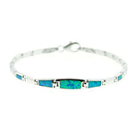 Blue Opal Cleopatra Bracelet