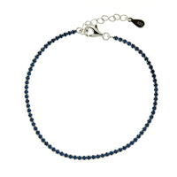 2mm Sapphire CZ Bracelet