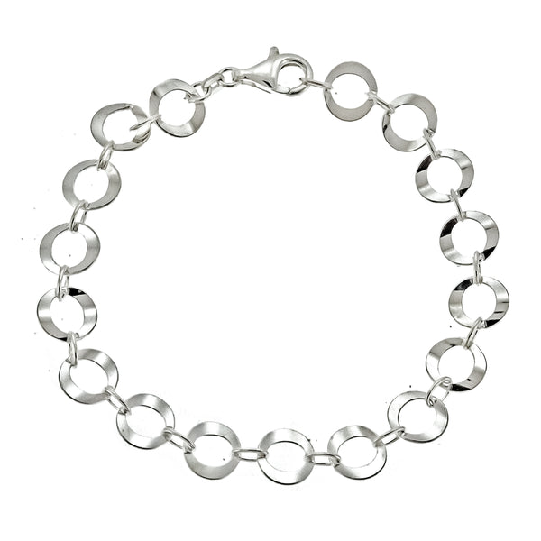 Open Circle Link Bracelet