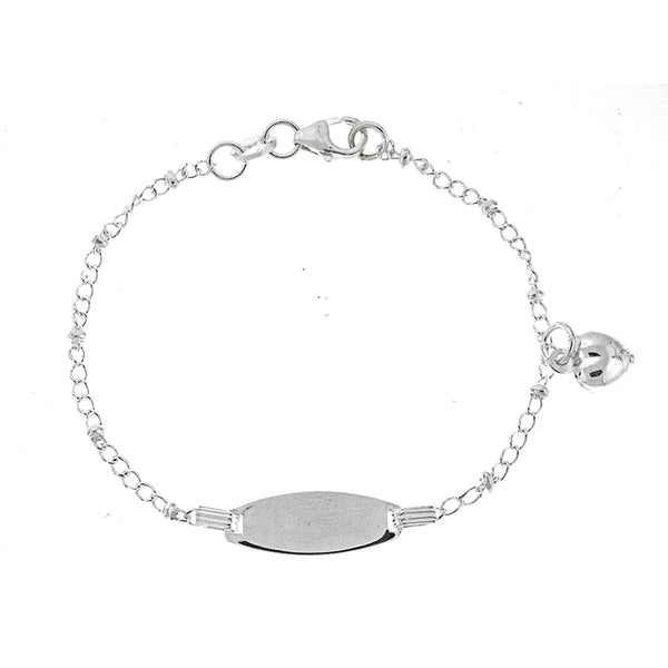 Baby Satellite with Heart ID Bracelet