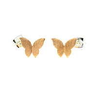 Rose Gold Butterfly Earrings