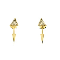 CZ Arrow Earrings
