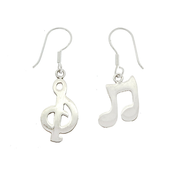 Music Note and Treble Clef Earrings
