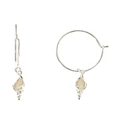 Conch Shell Wire Hoops