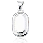 Oval Picture Frame Pendant