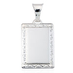 Rectangle Picture Frame Pendant