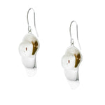 Baroque Pearl Lily Pad Earrings