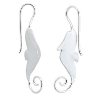 Satin Sea Horse Earrings