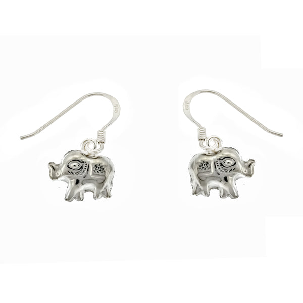 Mini Elephant Earrings