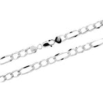 7mm Figaro Pave 200 Chain