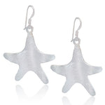 Satin Starfish Earrings