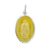 Two Tone Lady of Guadalupe Medal