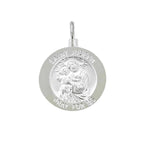 Round St. Joseph Medal Pendant