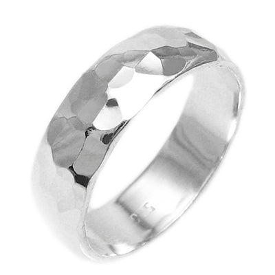 6mm Hammered Band