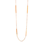 Rose Gold Multi Bar Necklace