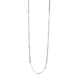 Silver Multi Bar Necklace