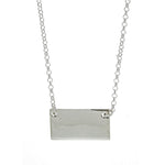 Square Tag Necklace