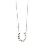 Pearl Horseshoe Necklace