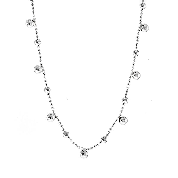 Rose Chain Necklace, Silver – True By Kristy