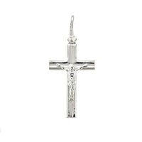Flat Crucifix Cross Pendant