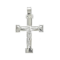 Flat Crucifix Cross Pendant