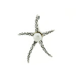 Antique Pearl Starfish Pendant